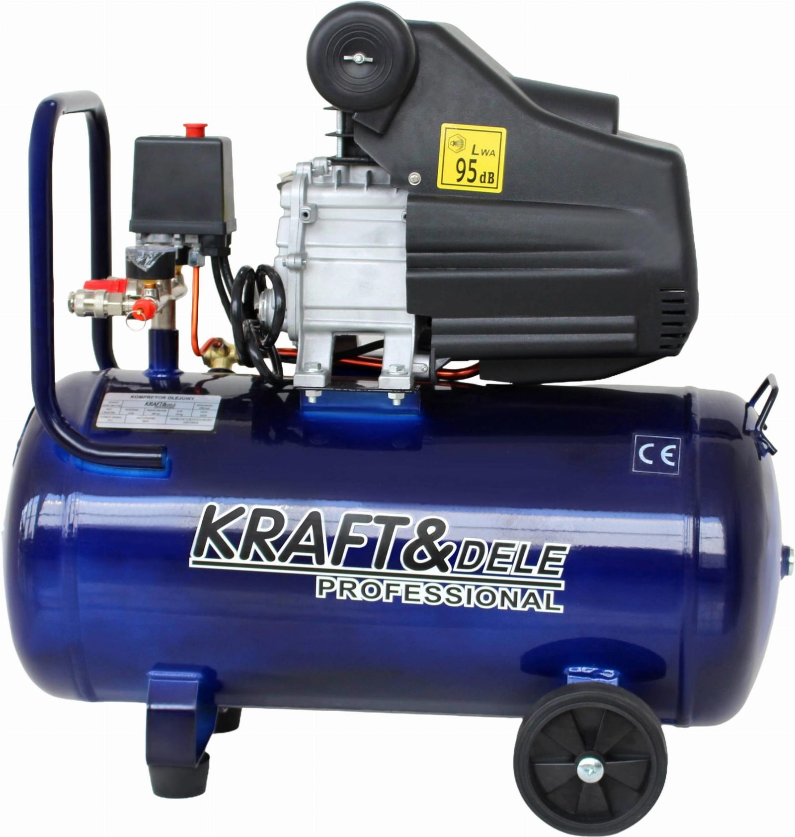 Kraft&Dele KD4051 alyvinis oro kompresorius 50 l, 230 V — nuotrauka