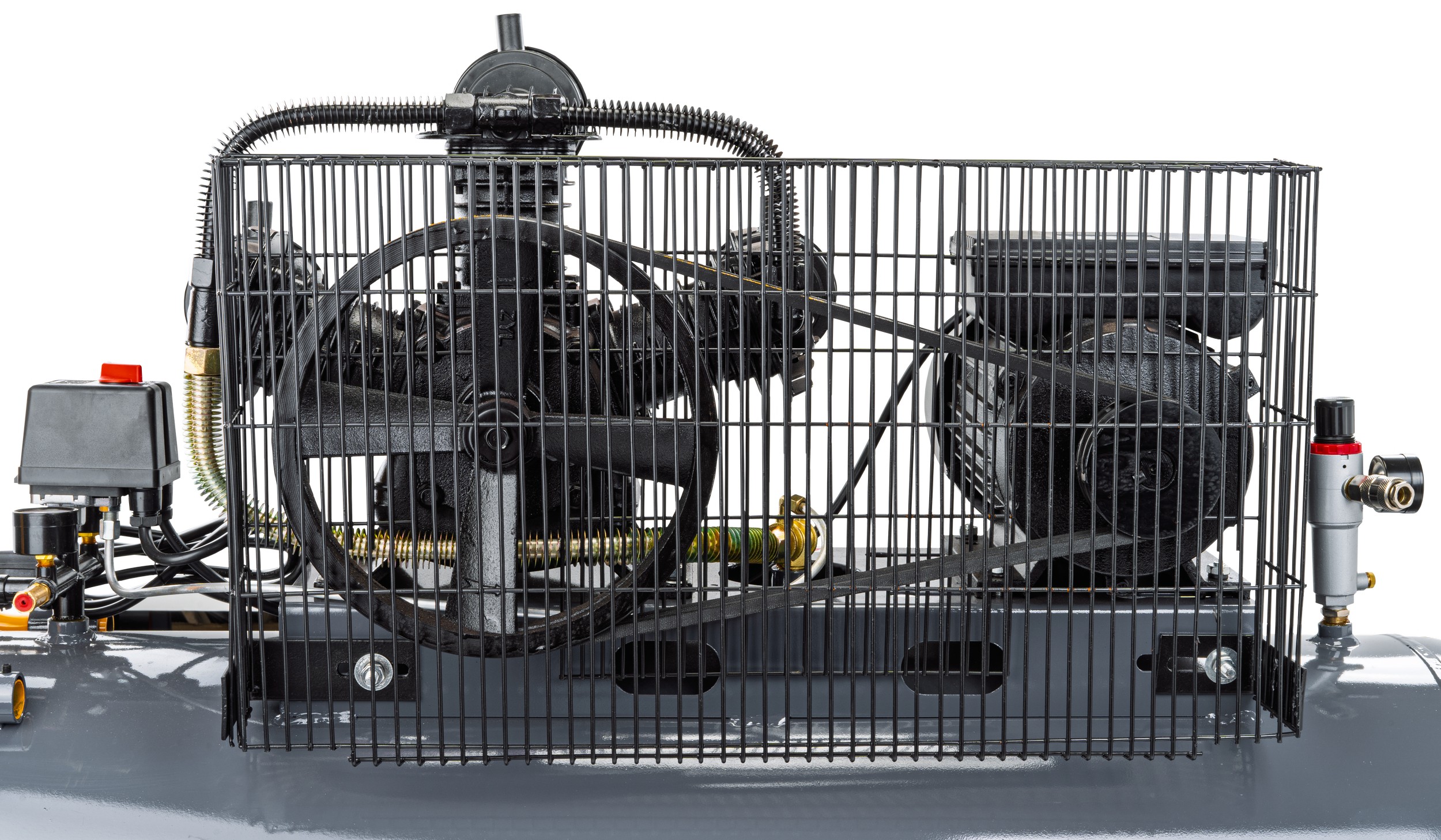 Alyvinis oro kompresorius Powermat PM-KO-200T-230V nuotrauka 12