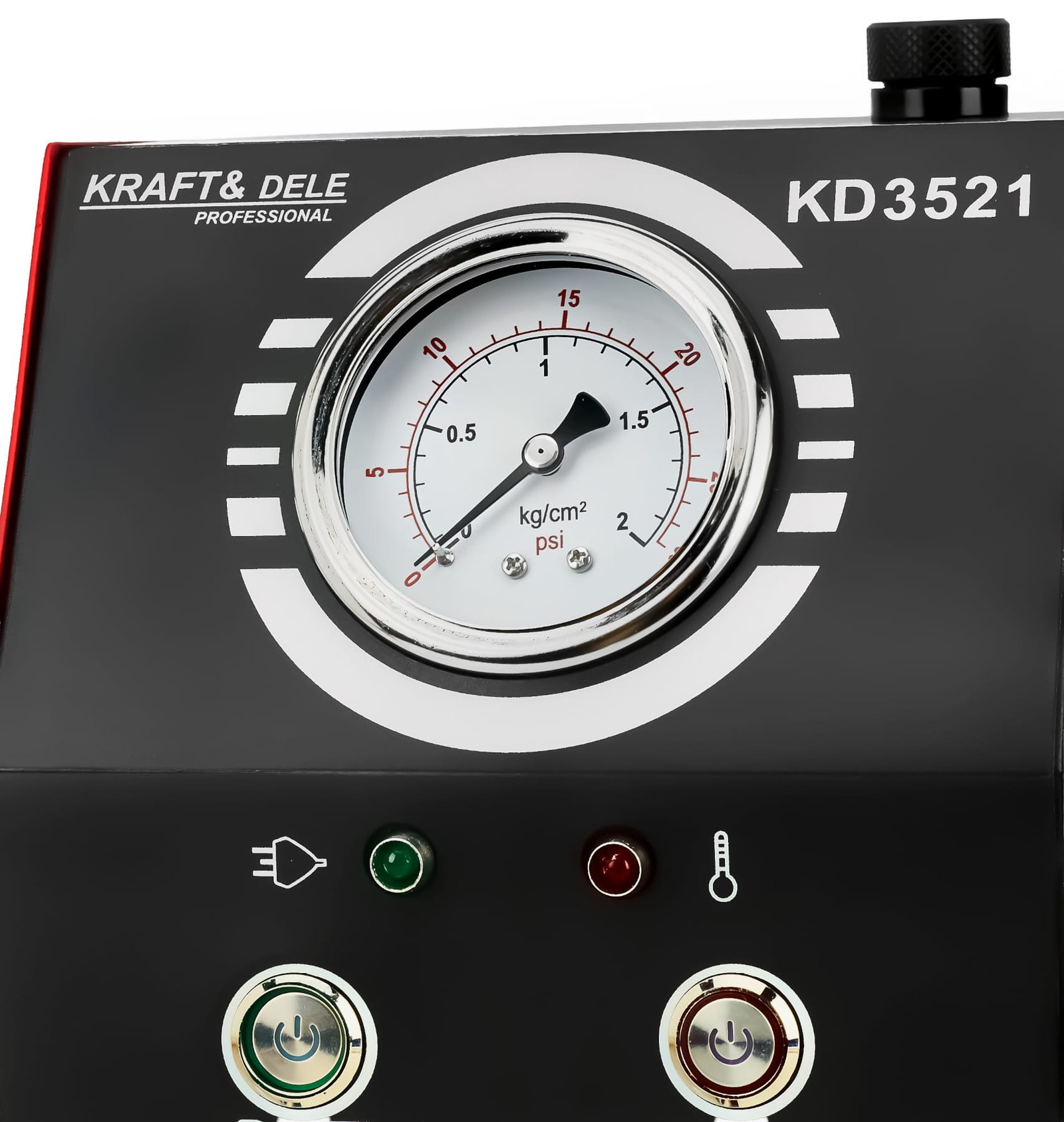 Dūmų generatorius sandarumui tikrinti KD3521, 12 V, 9 l/min, 30 ml nuotrauka 3