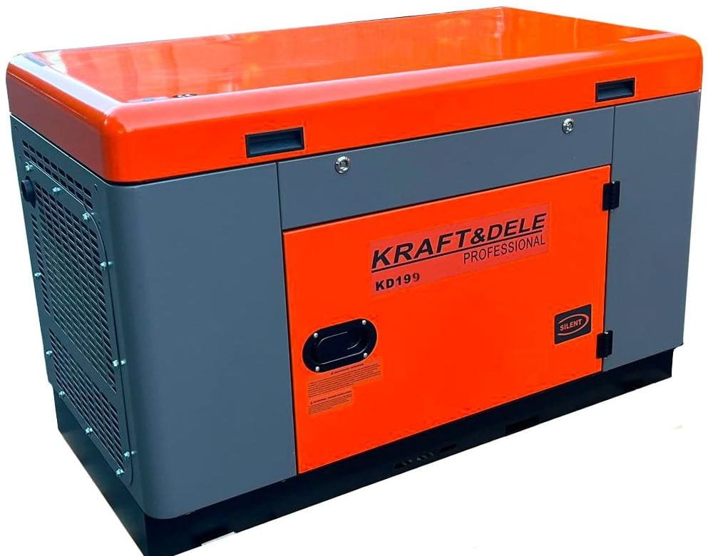 KRAFT&DELE KD199 dyzelinis generatorius (vienfazis, 230 V)