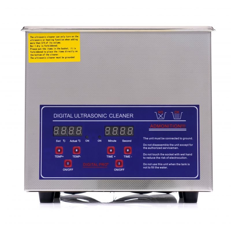 Ultragarsinė valymo vonelė KD449, 6.5 l, 230 W nuotrauka 5