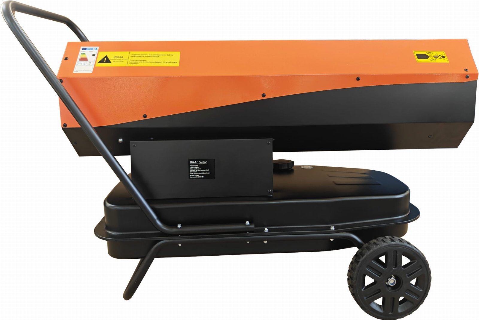 Dyzelinis šildytuvas KD5960, 60 kW nuotrauka 5
