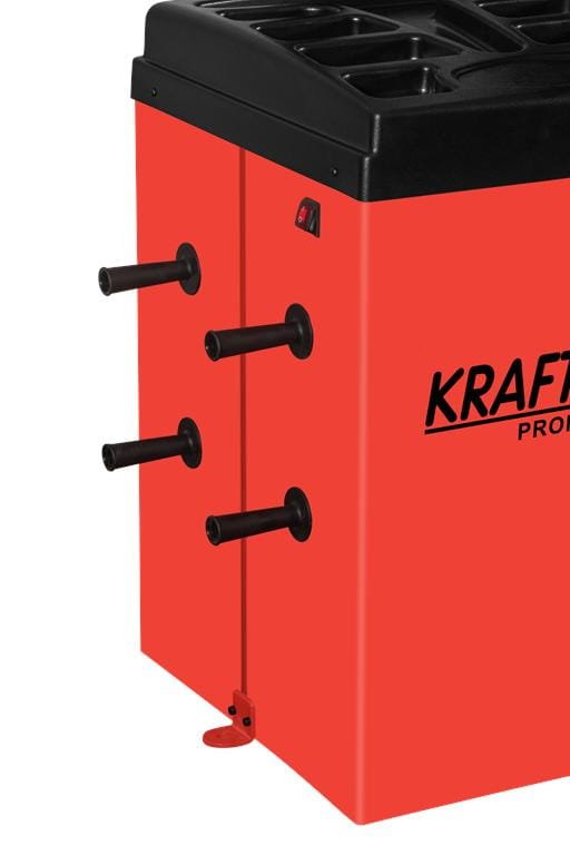 KRAFT&DELE KD5840 ratų balansavimo staklės, pusiau automatinės, su lazerio žymekliu, 230 V nuotrauka 11