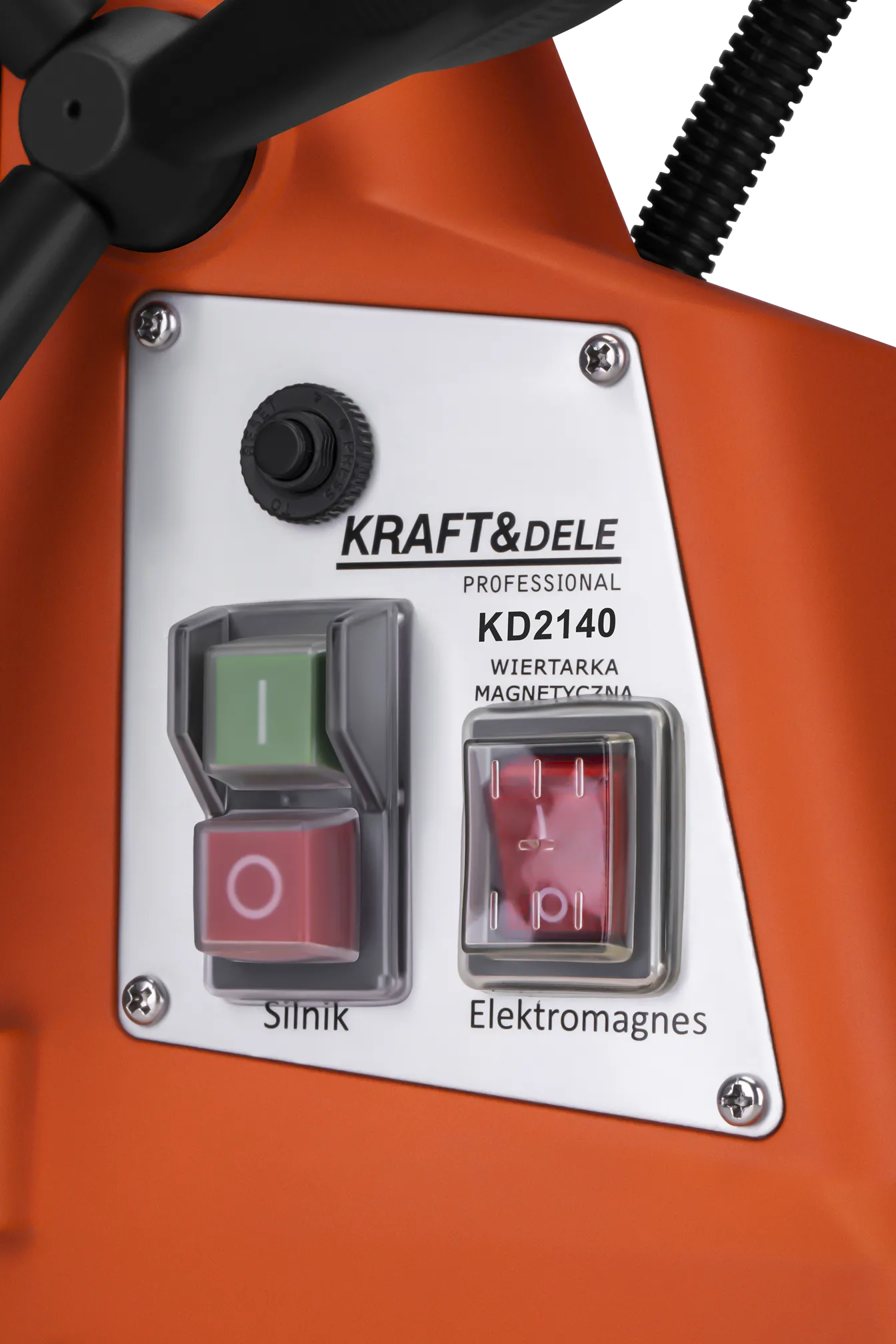 Kraft&Dele KD2140 magnetinė gręžimo mašina 2100 W (230 V) nuotrauka 3