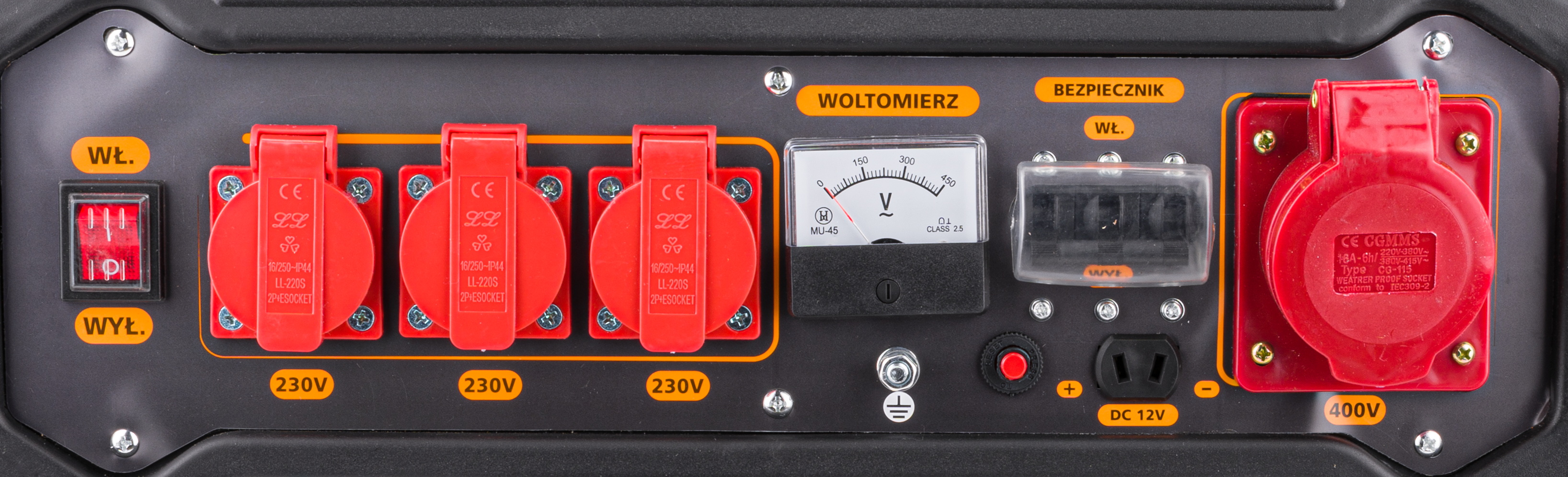 Powermat PM-AGR-3000MNS benzininis generatorius 3000 W nuotrauka 8