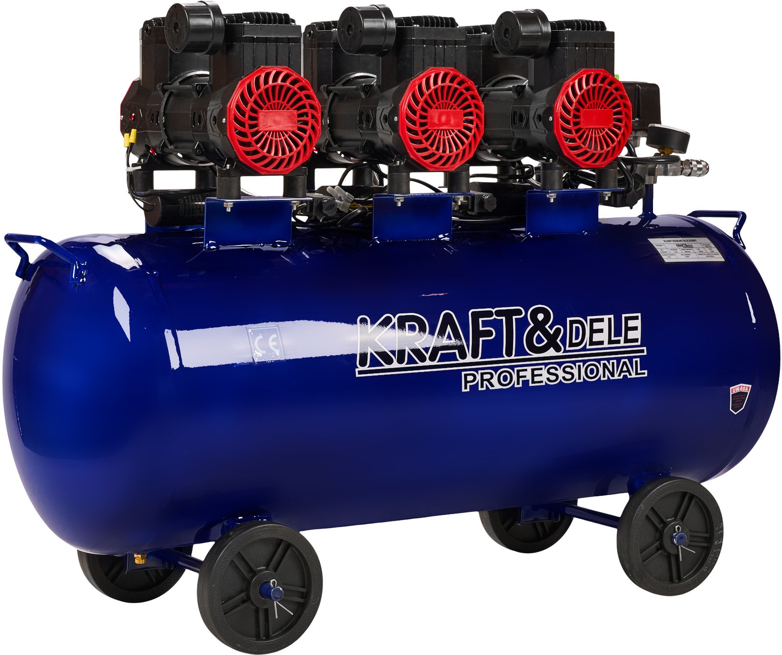Bealyvis oro kompresorius KD4094, 100 l talpa, 660 l/min našumas nuotrauka 6