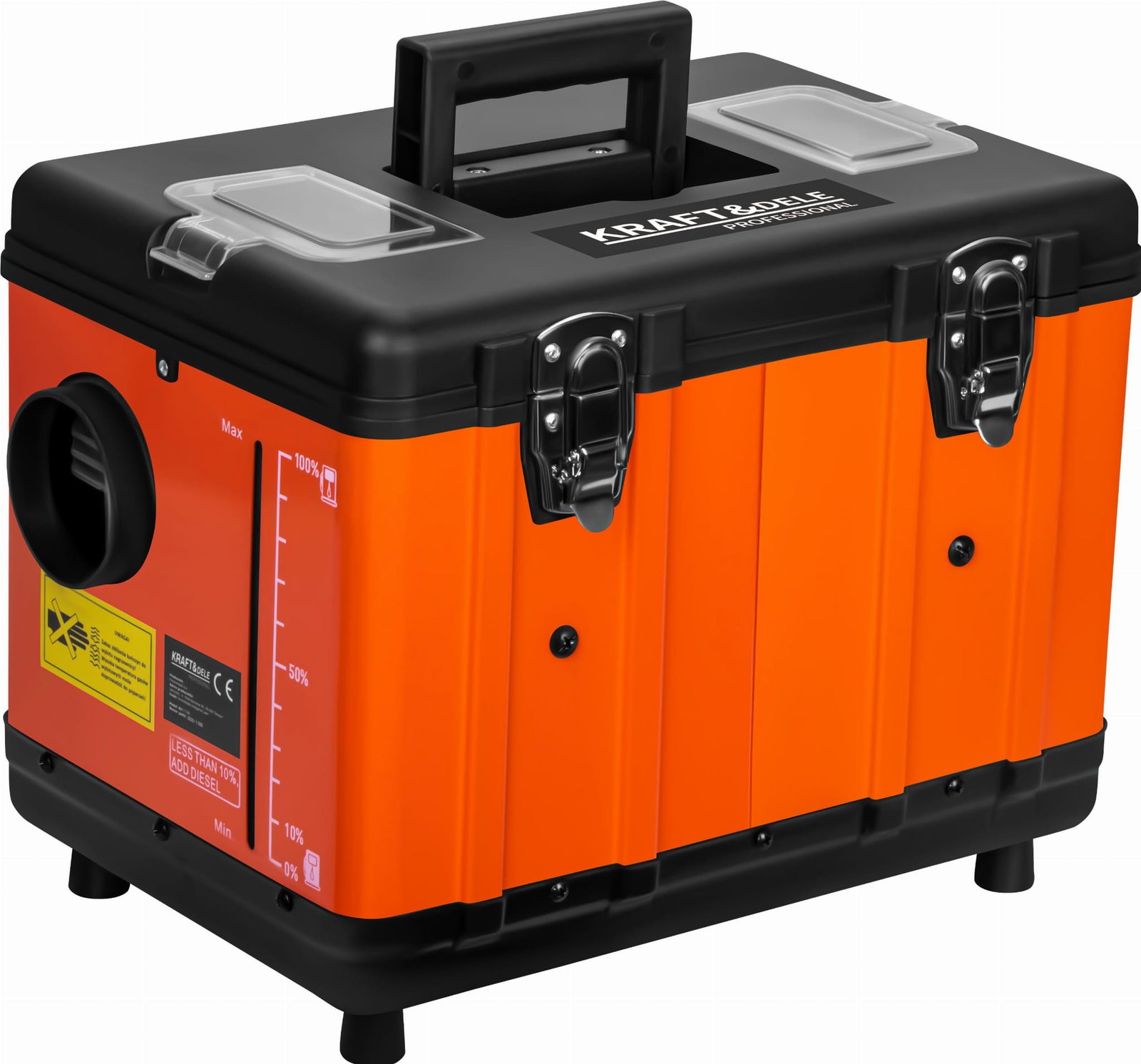 Kraft&Dele KD11784 stacionarus dyzelinis oro šildytuvas 9 kW (12/24/230 V) nuotrauka 6