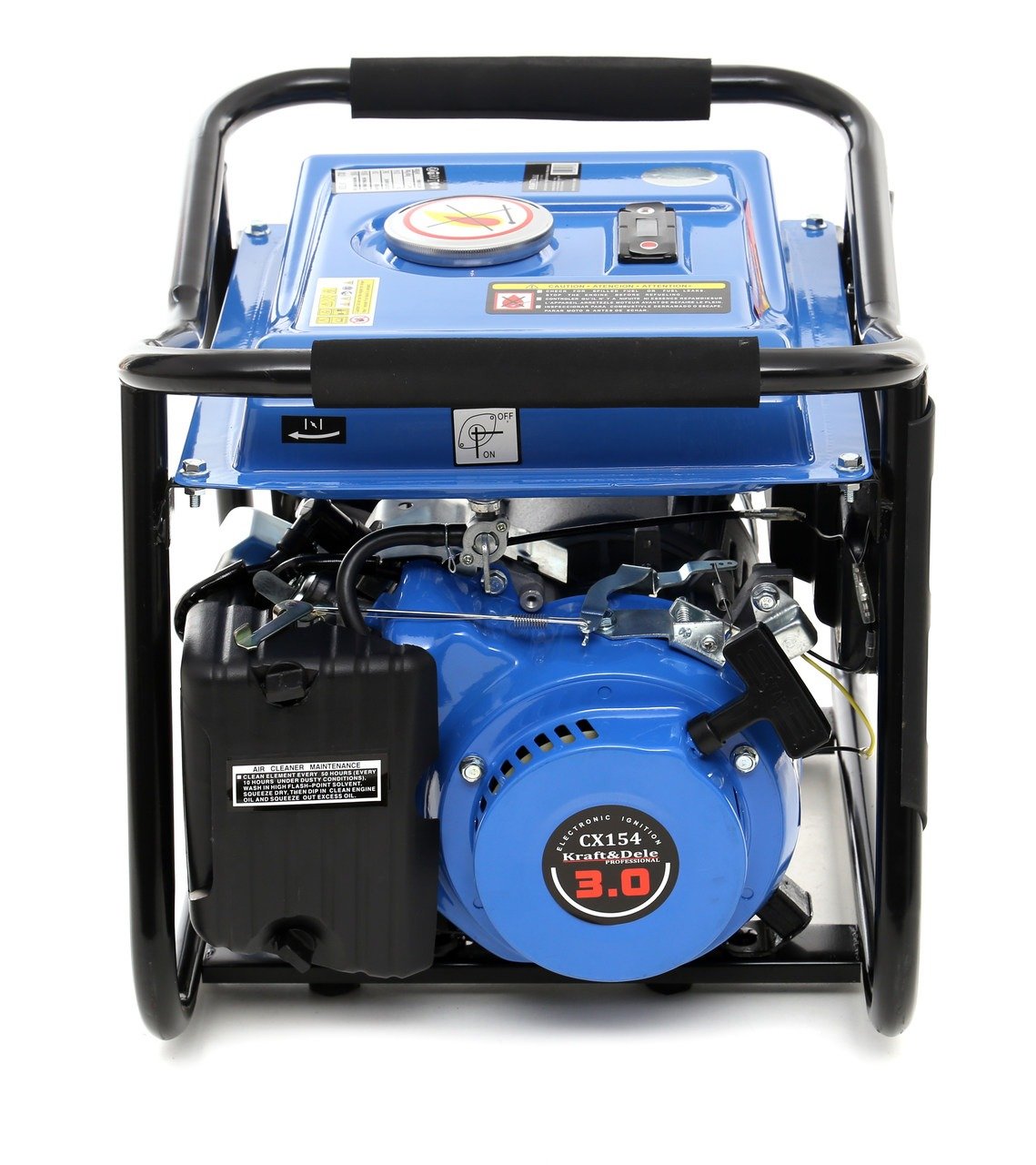 Generatorius KD140, 1500 W, 12/230 V (vienfazis) nuotrauka 4