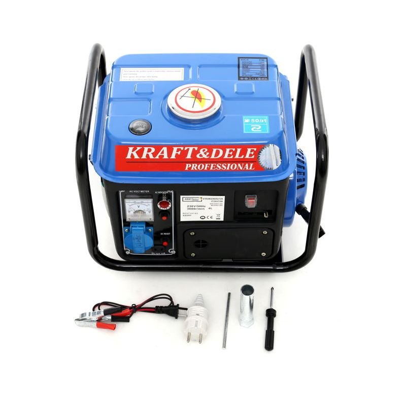 Benzininis generatorius KRAFT&DELE KD109N (1,2 kW, vienfazis, dvitaktis) nuotrauka 12