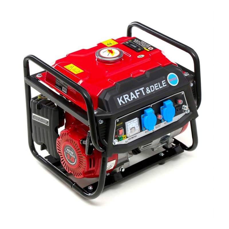 KRAFT&DELE KD146 benzininis generatorius, 1.5 kW, 230 V nuotrauka 3