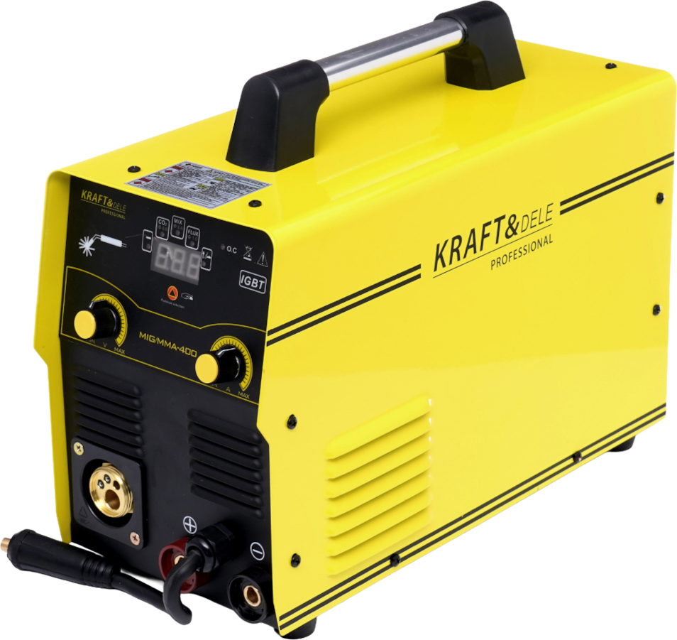 Kraft&Dele KD811 MIG/MMA suvirinimo aparatas 400 A