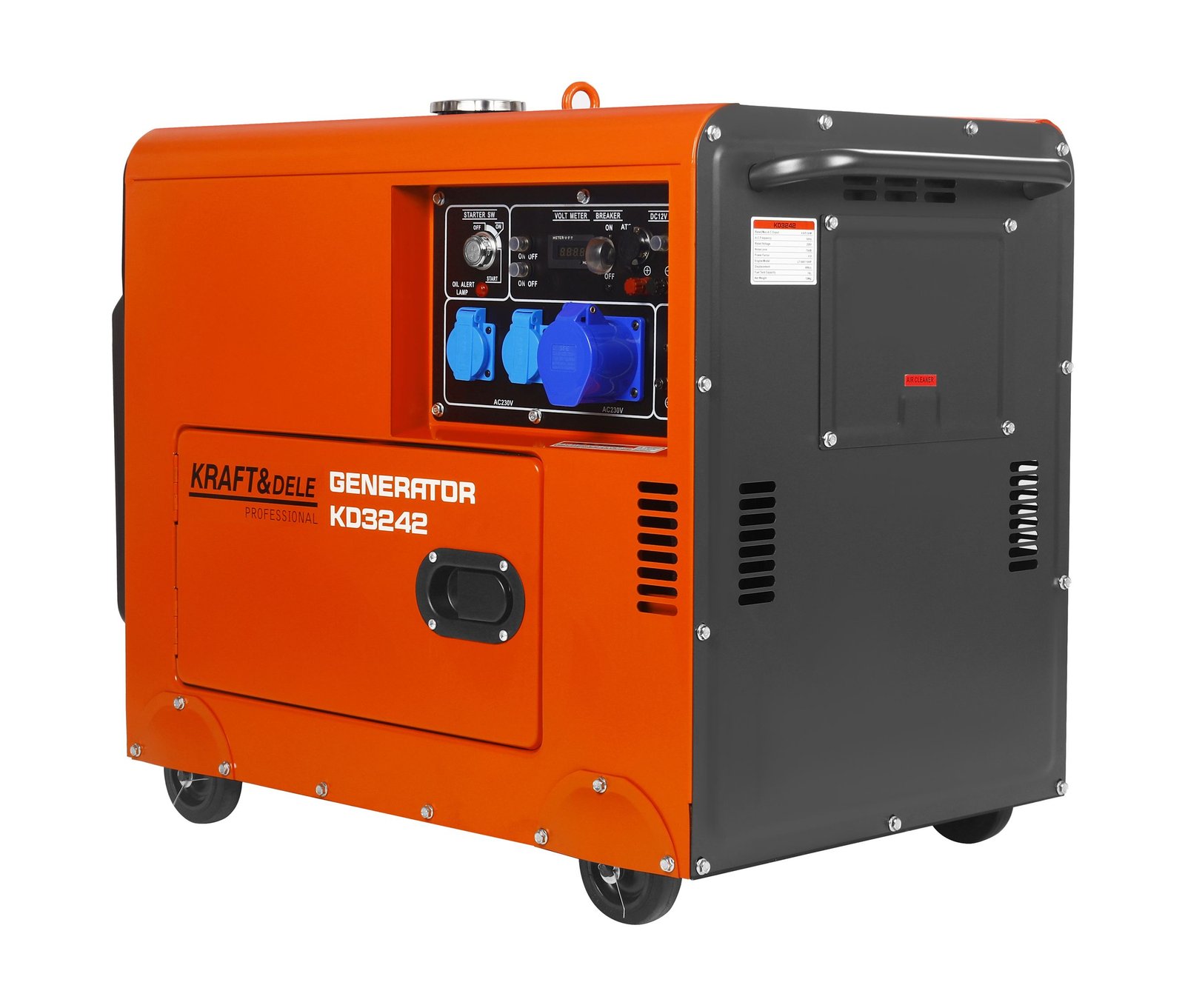Kraft&Dele KD3242 dyzelinis elektros generatorius su ATS, 230 V nuotrauka 6