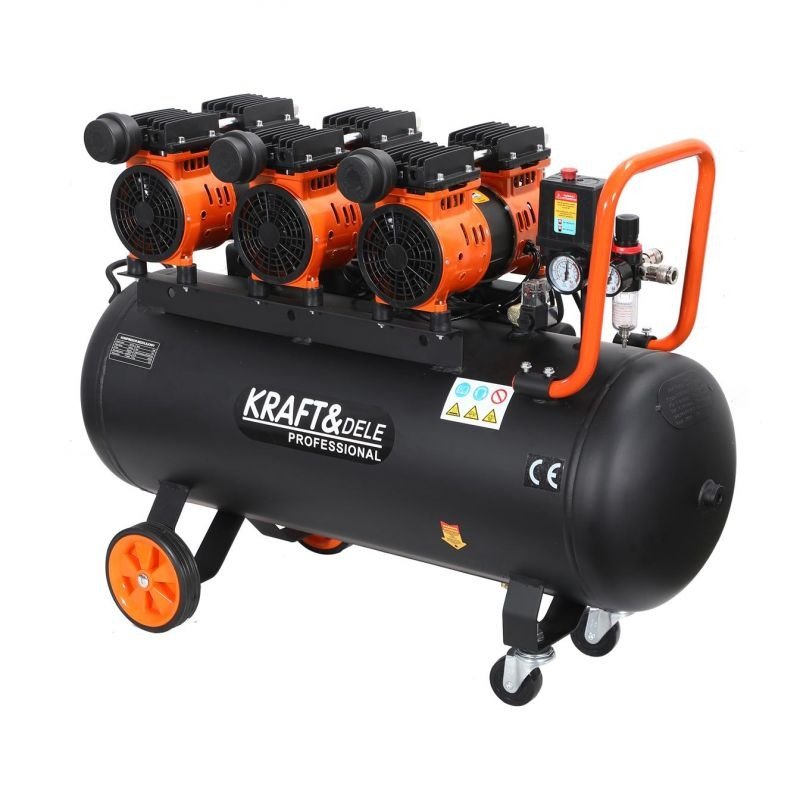 Kraft&Dele KD1394 betepalinis oro kompresorius, 100 l nuotrauka 5