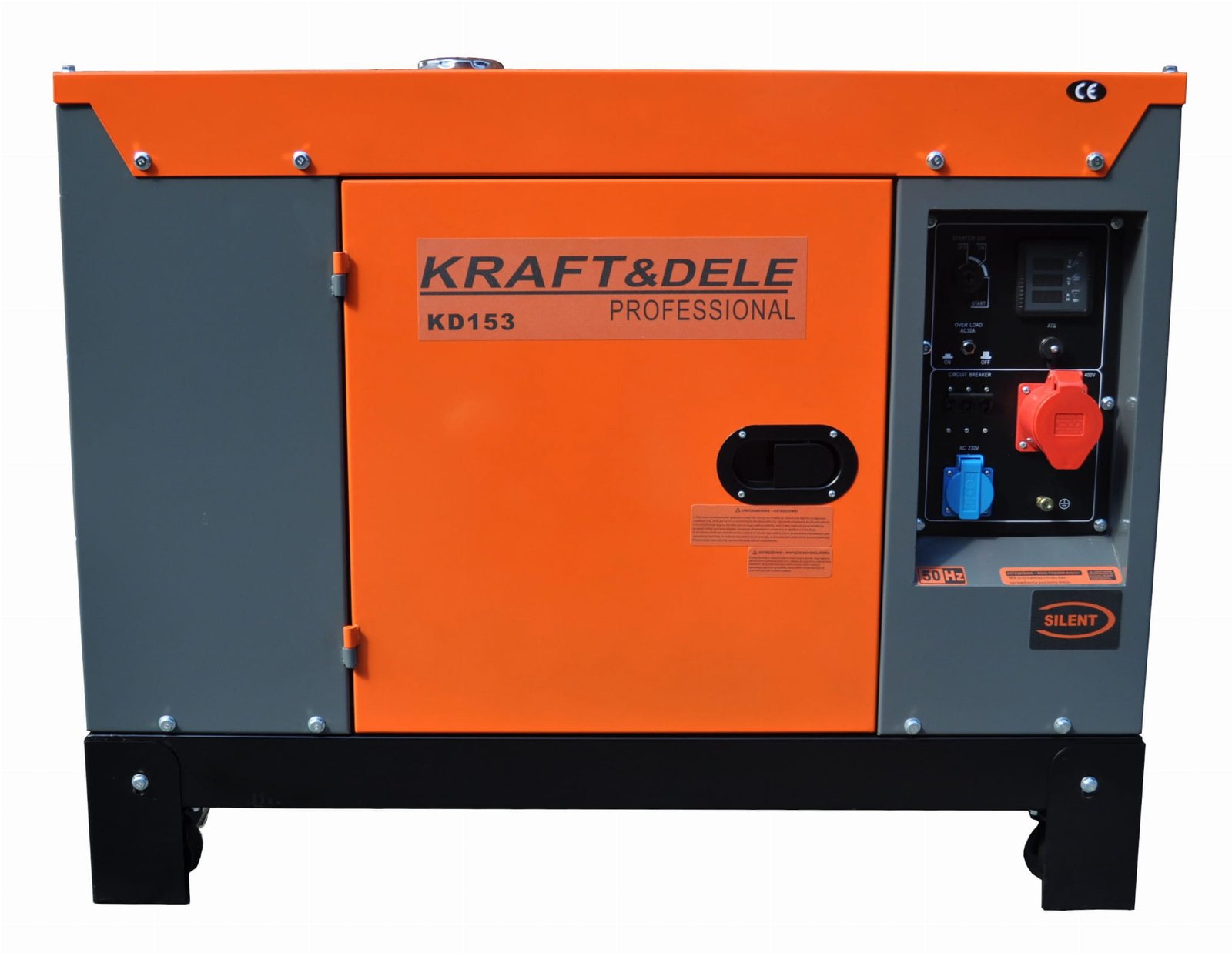Kraft&Dele KD153 dyzelinis trifazis generatorius 14/15,5 kW — nuotrauka