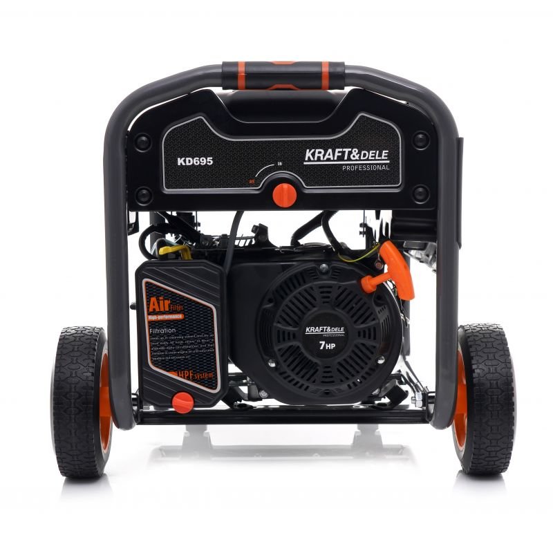 Kraft&Dele KD695 benzininis elektros generatorius 3.2/3.5 kW (230 V) nuotrauka 3