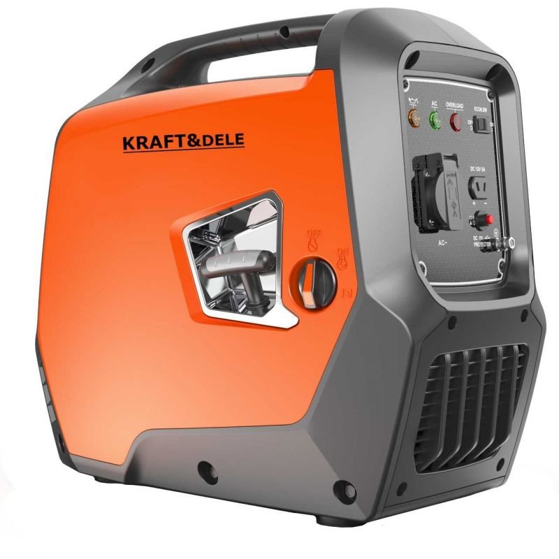 KRAFT&DELE KD697 benzininis inverterinis generatorius 2.3/2.5 kW — nuotrauka