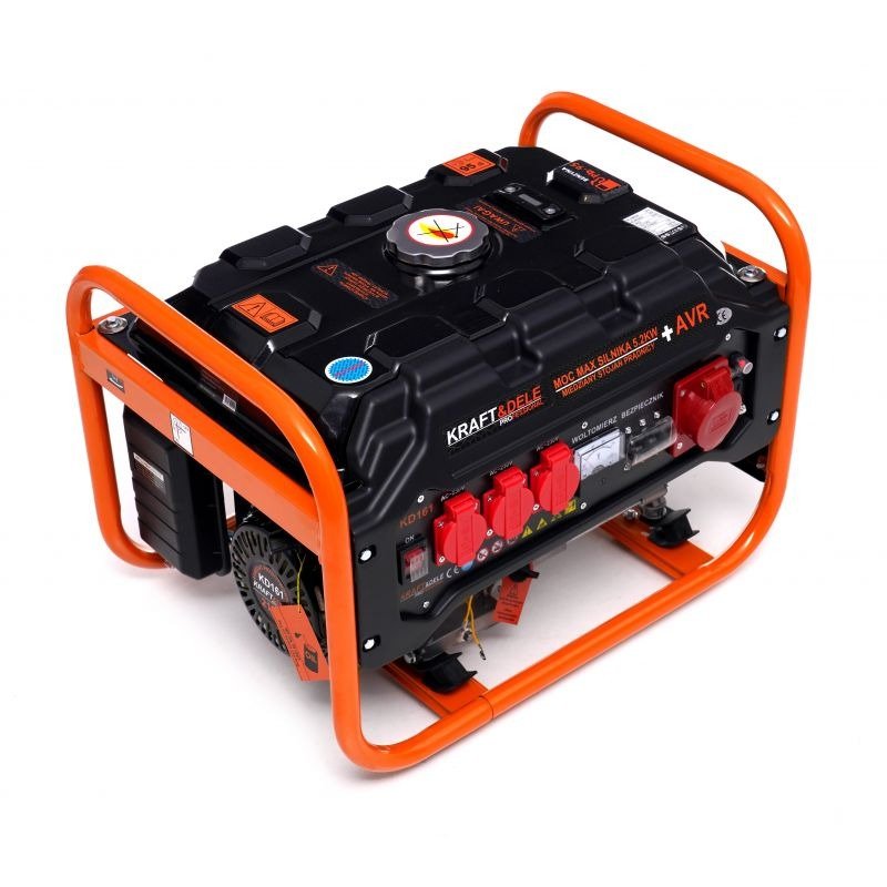 Kraft&Dele KD161 elektros generatorius 3500 W, 12/230/380 V nuotrauka 11
