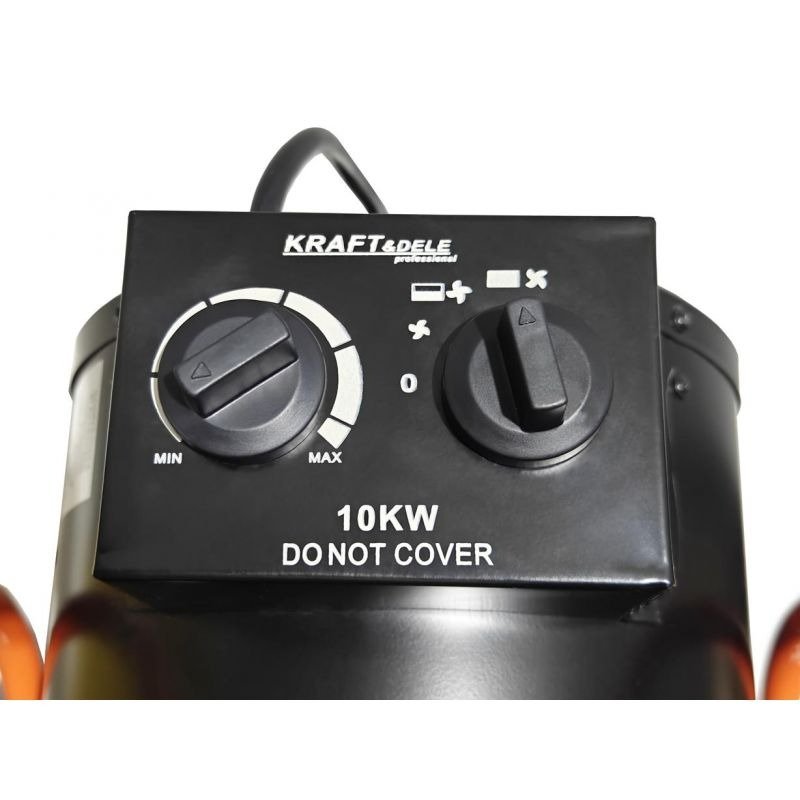 KRAFT&DELE KD11724 elektrinis šildytuvas 10 kW nuotrauka 5