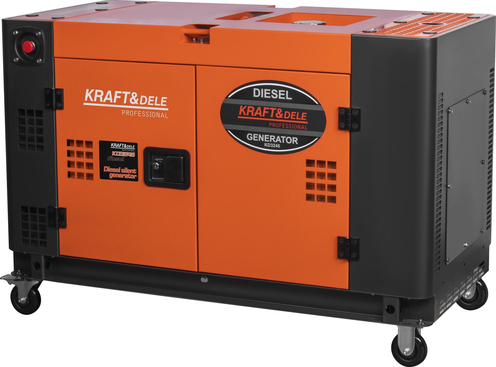 Kraft&Dele KD3246 trifazis generatorius, 20 kW (230/400 V) nuotrauka 3