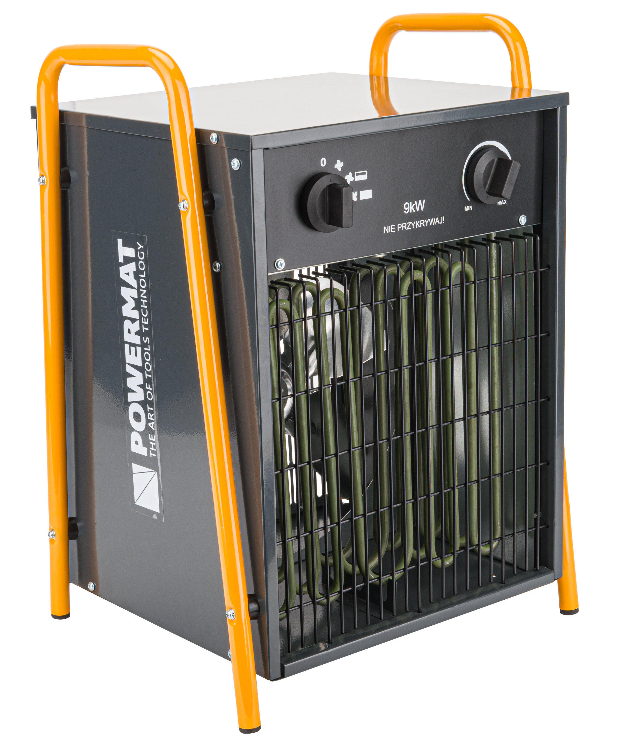 Elektrinė šilumos patranka Powermat PM-NAG-9EDN 9 kW 400 V nuotrauka 3