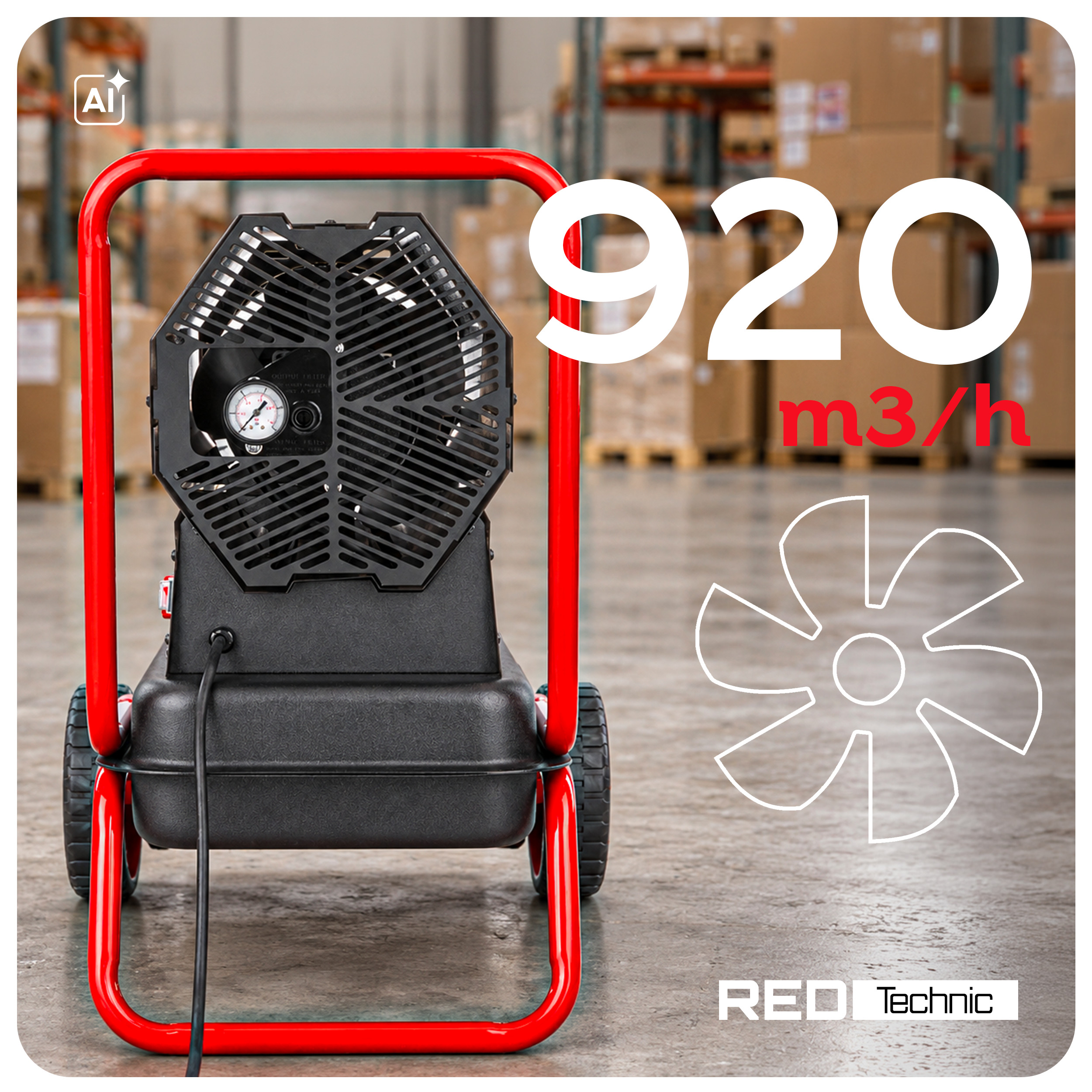 Dyzelinis oro šildytuvas 40 kW RTNGO0126 nuotrauka 11