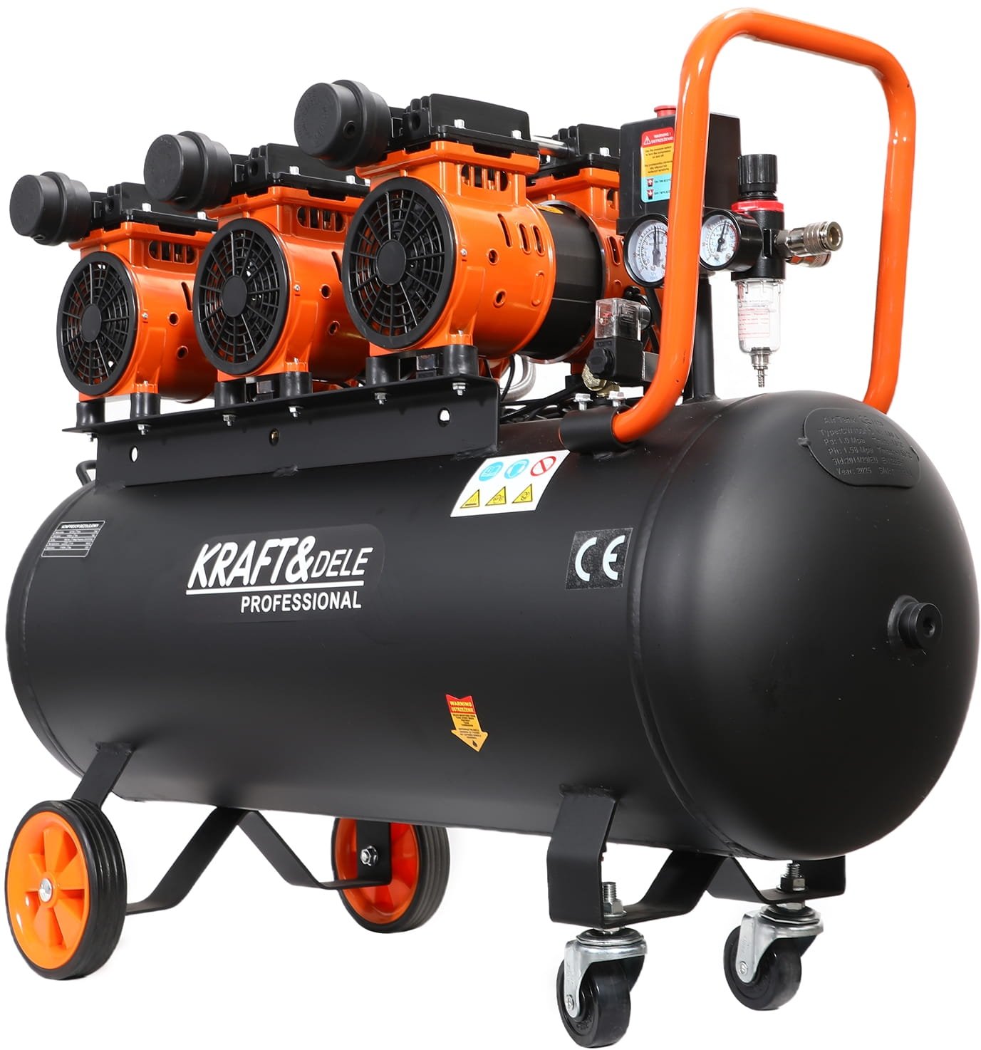Kraft&Dele KD1394 betepalinis oro kompresorius, 100 l