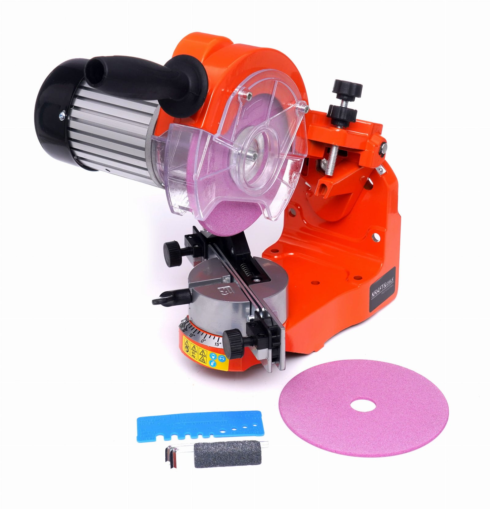 Kraft&Dele KD10155 elektrinis grandinių galąstuvas (750 W) — nuotrauka