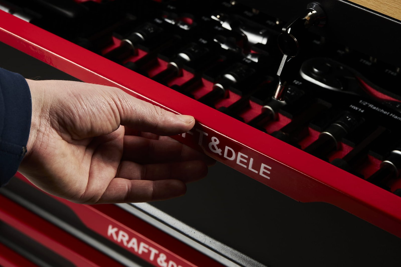 Kraft&Dele KD1063 įrankių spinta su 479 vnt. rinkiniu nuotrauka 10