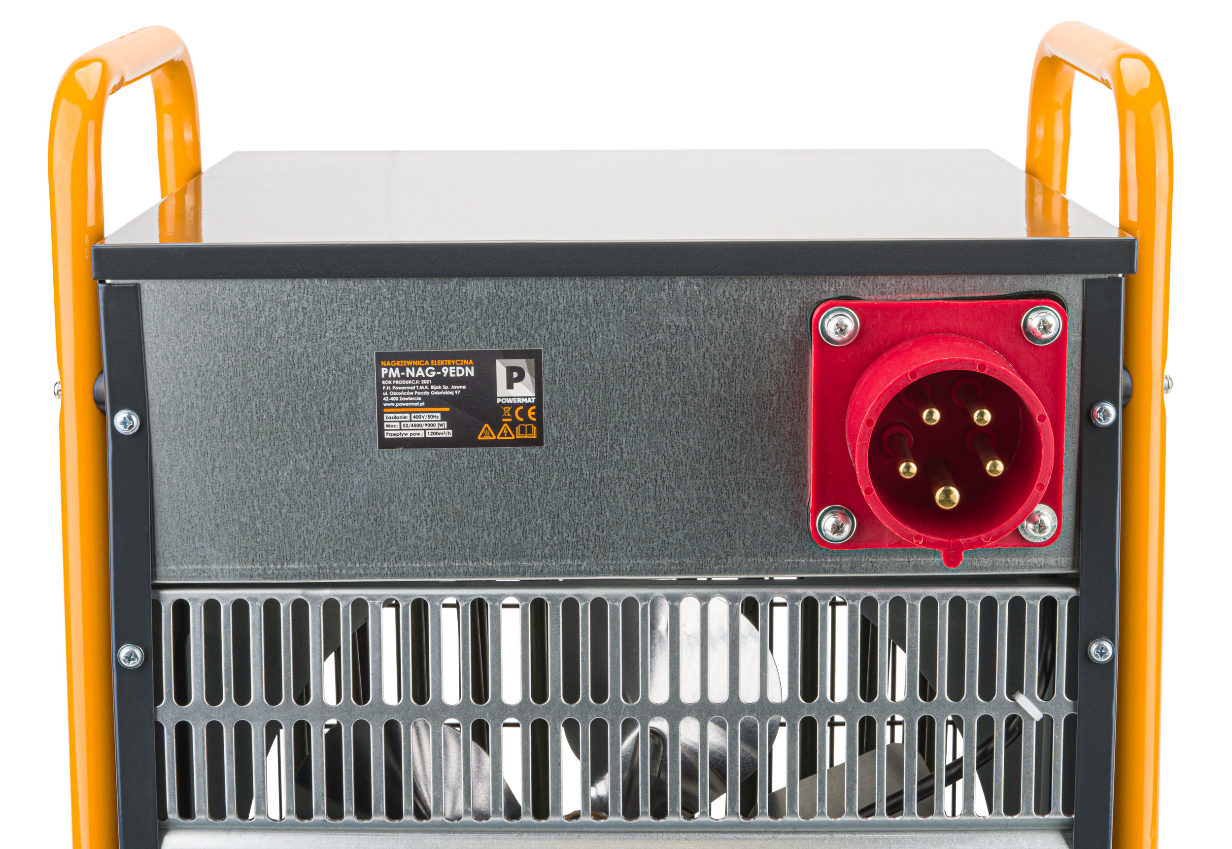 Elektrinė šilumos patranka Powermat PM-NAG-9EDN 9 kW 400 V nuotrauka 6