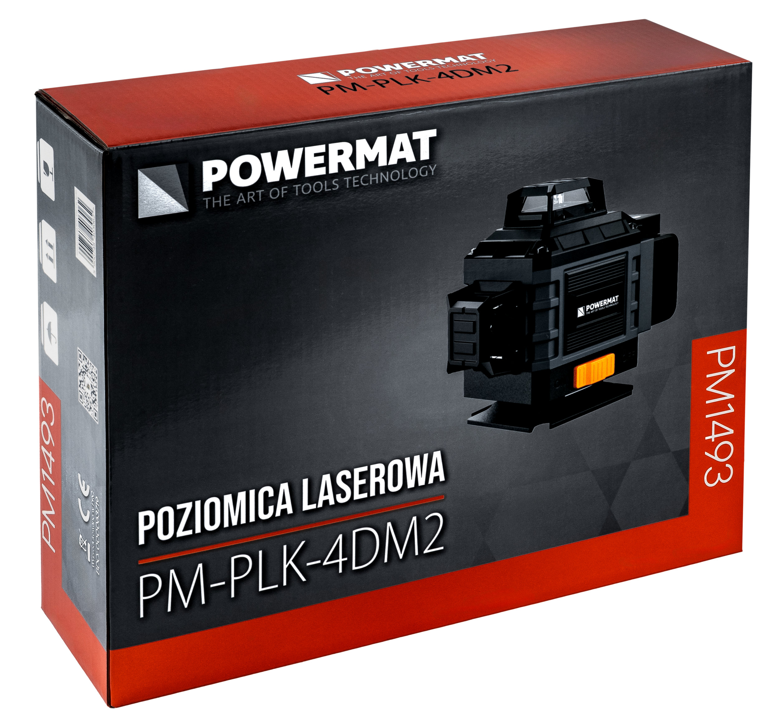 Powermat PM-PLK-4DM2 kryžminis lazerinis nivelyras nuotrauka 2