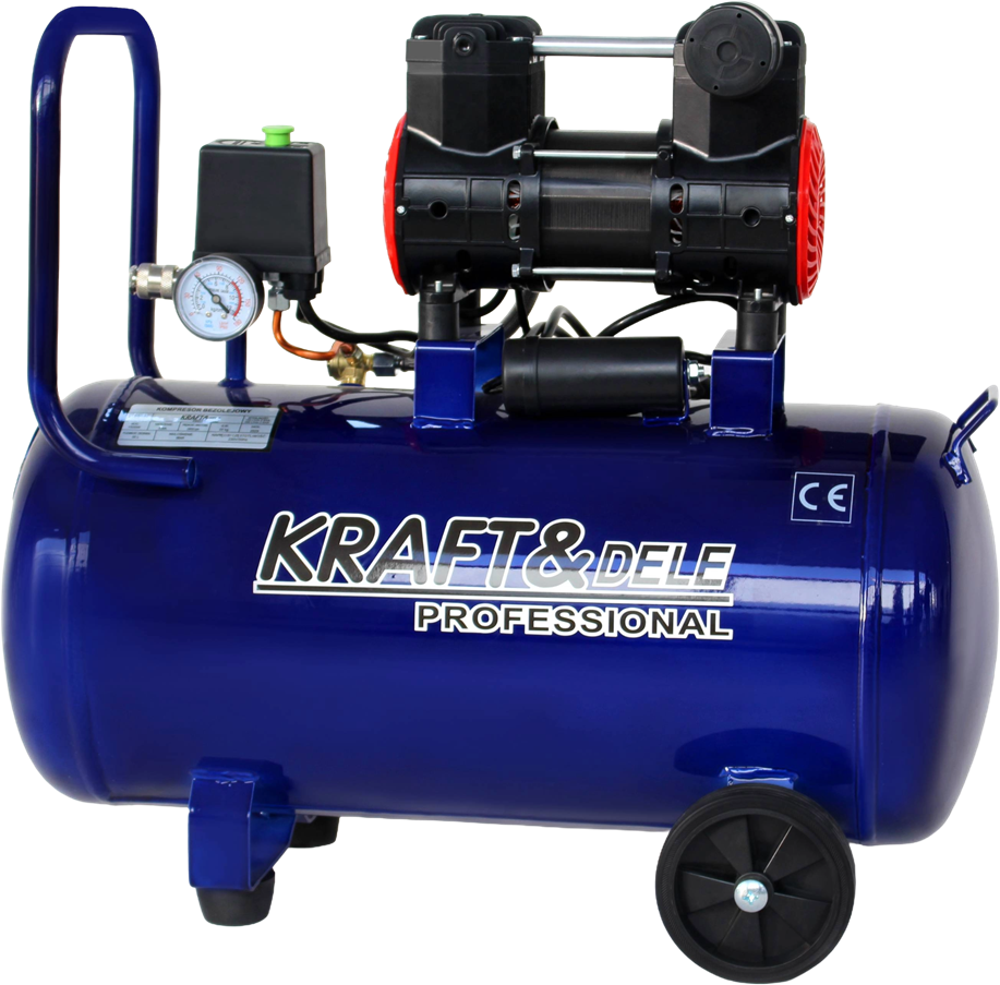 Oro kompresorius be alyvos KRAFT&DELE KD4092, 50 l, 1500 W, 230 V nuotrauka 6