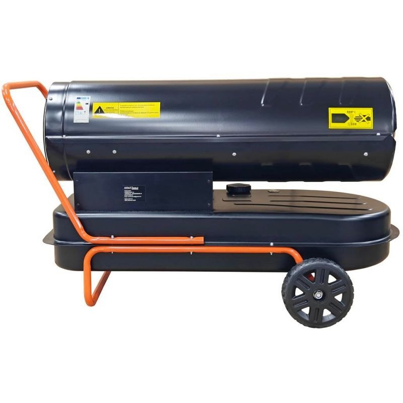 KRAFT&DELE KD11712 dyzelinis šildytuvas su termostatu, 60 kW — nuotrauka