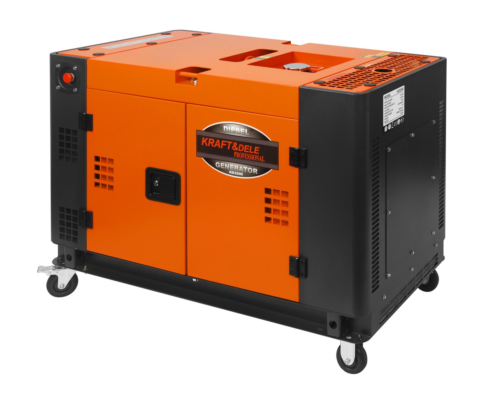 KD3240 dyzelinis elektros generatorius, 15,5 kW, 230/400 V (trifazis) nuotrauka 6