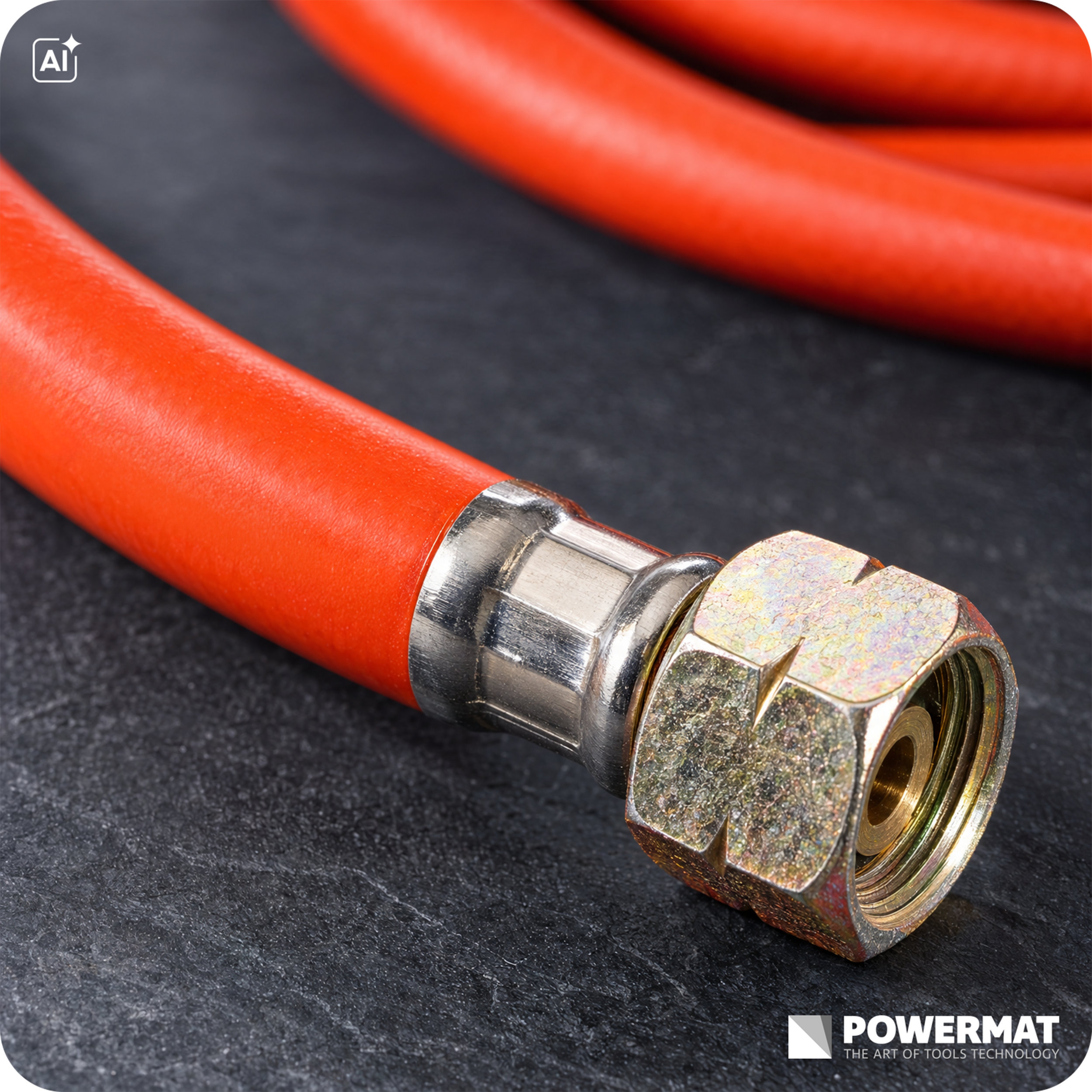 Powermat PM-NAG-65GN dujinė šilumos patranka 65 kW (su reduktoriumi) nuotrauka 6