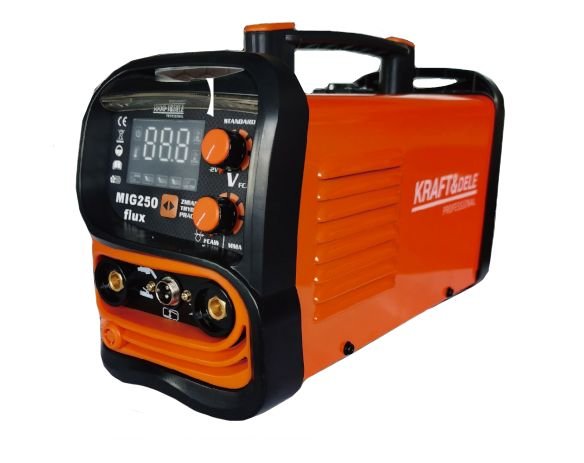 Suvirinimo pusautomatis 3in1 MIG/MMA/LIFT TIG 250A KD1875 nuotrauka 2
