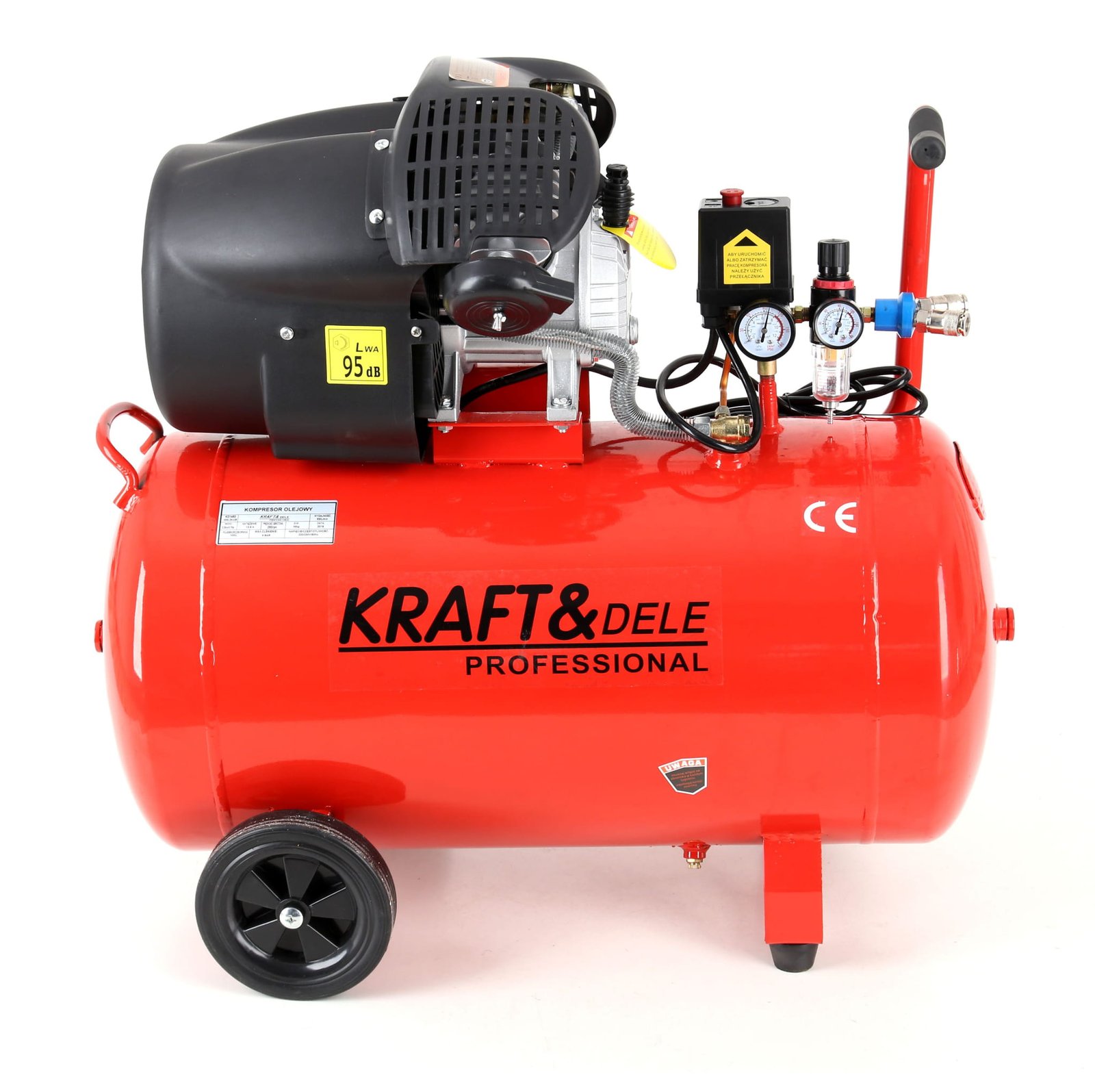 KRAFT&DELE KD1483 oro kompresorius 100 l / 530 l/min — nuotrauka