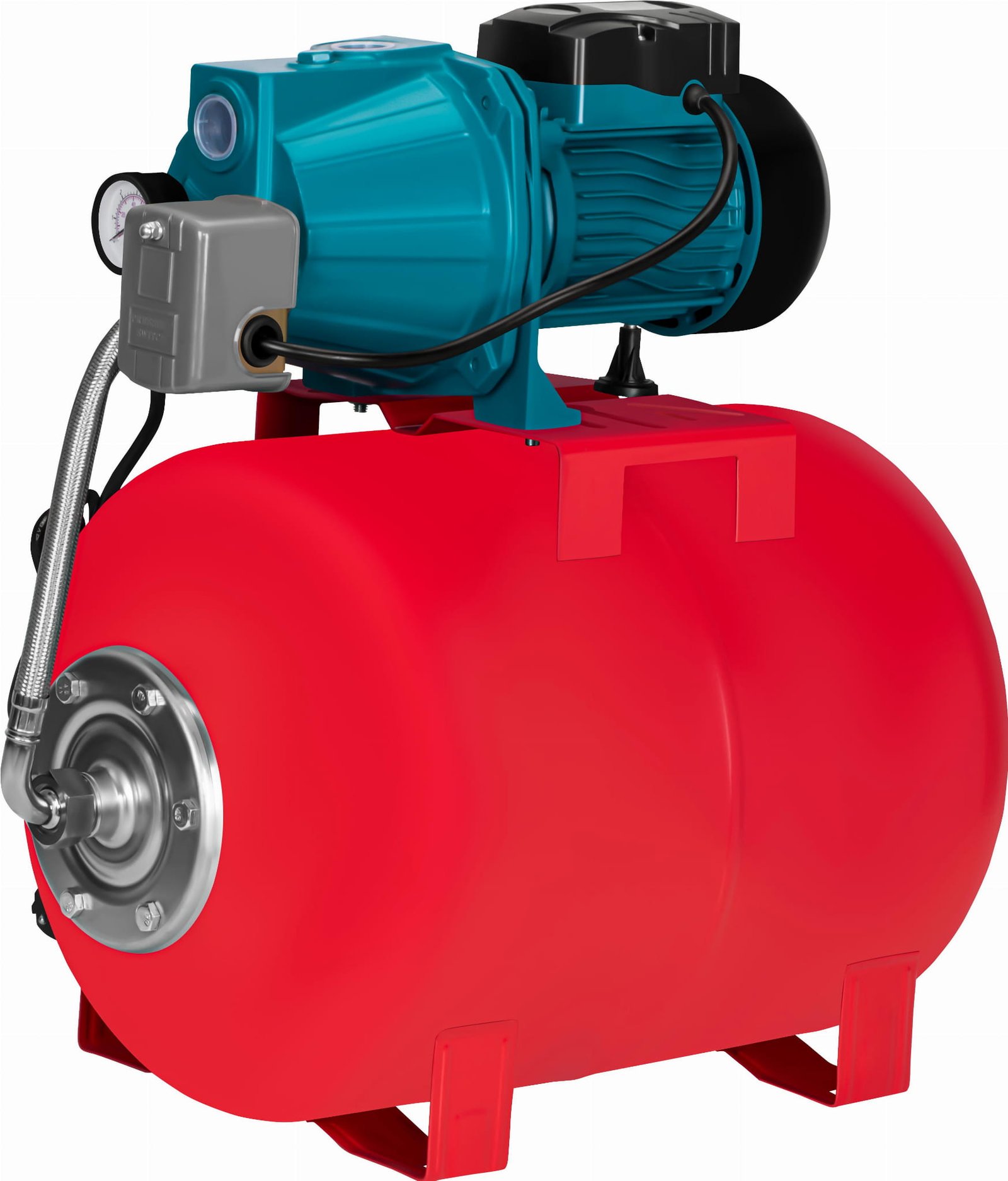 Vandens tiekimo stotis (hidroforas) KRAFT&DELE KD5232, 24 l, 1200 W, 3600 l/val. nuotrauka 3