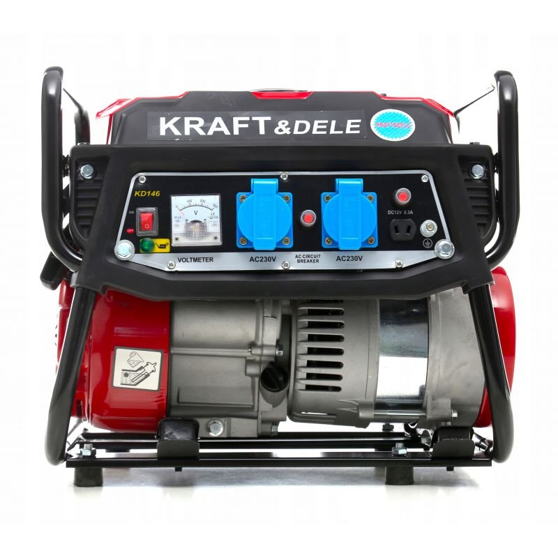 KRAFT&DELE KD146 benzininis generatorius, 1.5 kW, 230 V nuotrauka 7