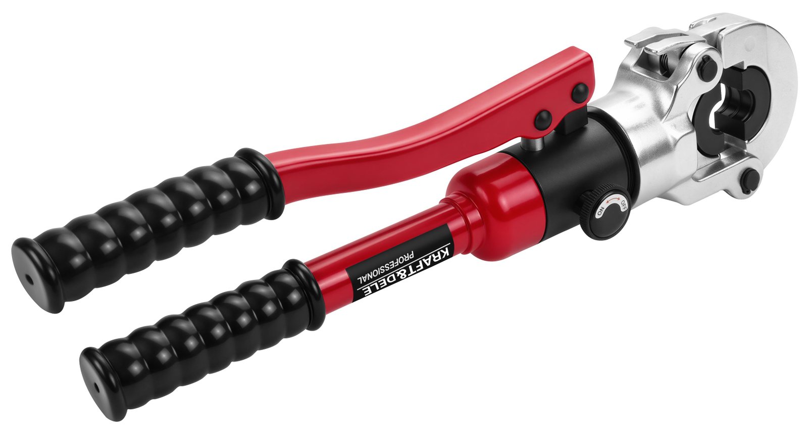 Kraft&Dele KD5678 hidraulinės PEX presavimo replės, 12 t, 16–32 mm nuotrauka 6