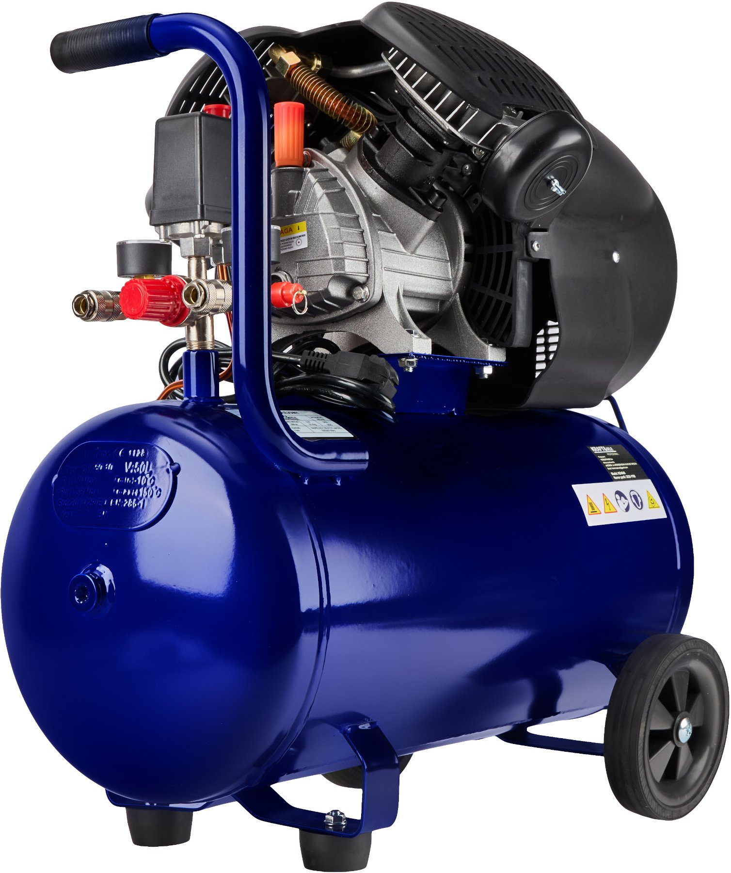 Kraft&Dele KD4049 tepalinis oro kompresorius 50 l, 3,5 kW nuotrauka 6