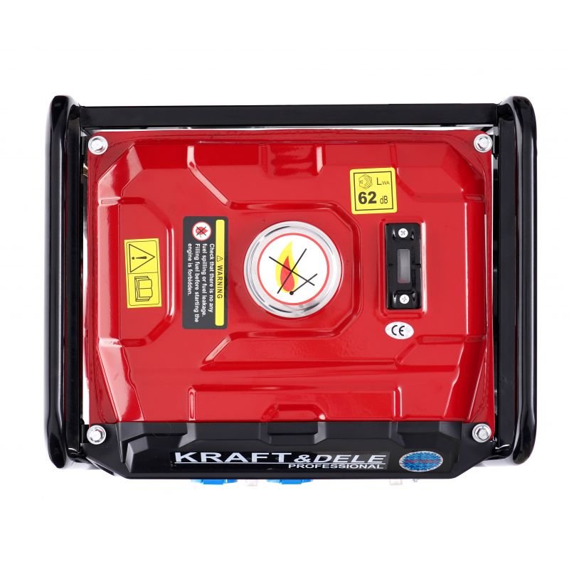 Kraft&Dele KD150 elektros generatorius, 1500 W, 12 V / 230 V, LCD nuotrauka 12