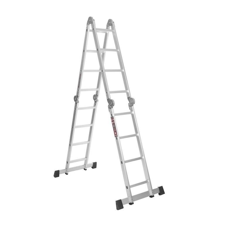 Kopėčios su platforma 4×4, 460 cm KD4071 nuotrauka 12