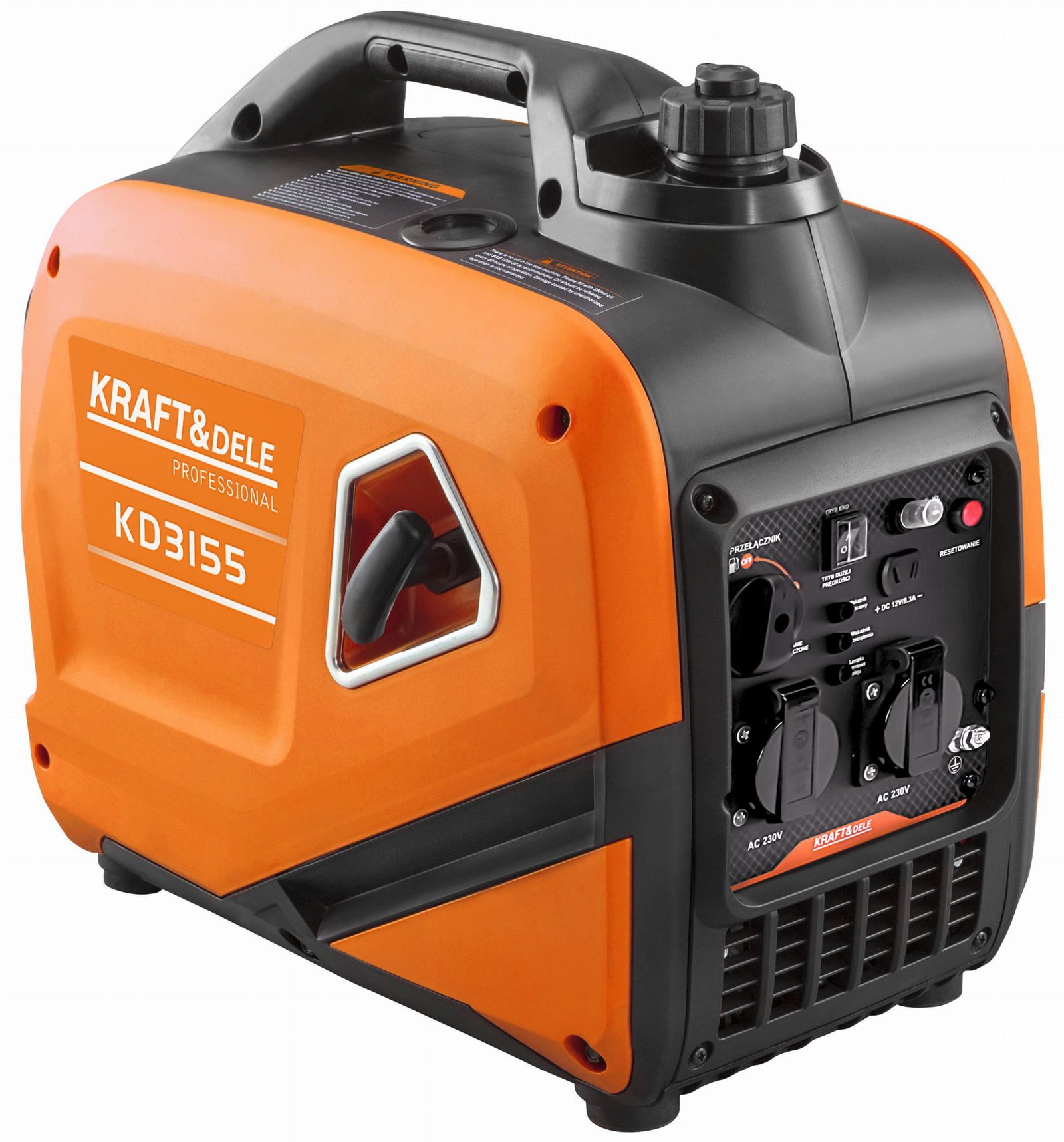 KRAFT&DELE KD3155 inverterinis elektros generatorius 2,6 kW