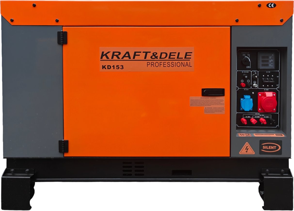 Kraft&Dele KD153 dyzelinis trifazis generatorius 14/15,5 kW