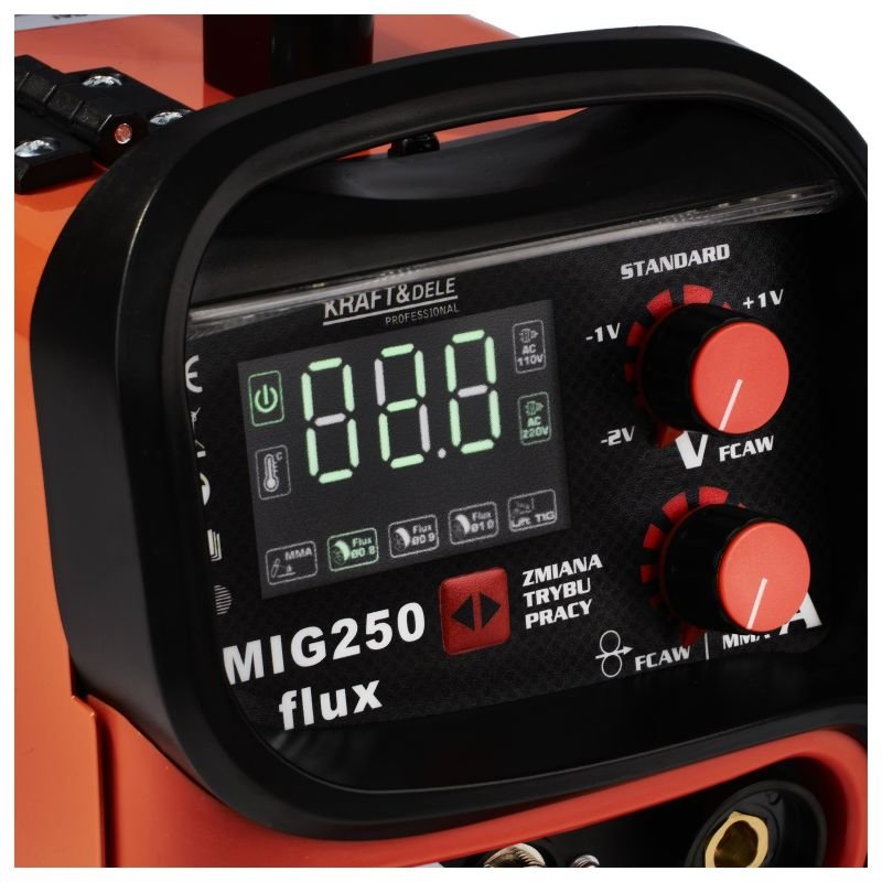 Suvirinimo pusautomatis 3in1 MIG/MMA/LIFT TIG 250A KD1875 nuotrauka 12