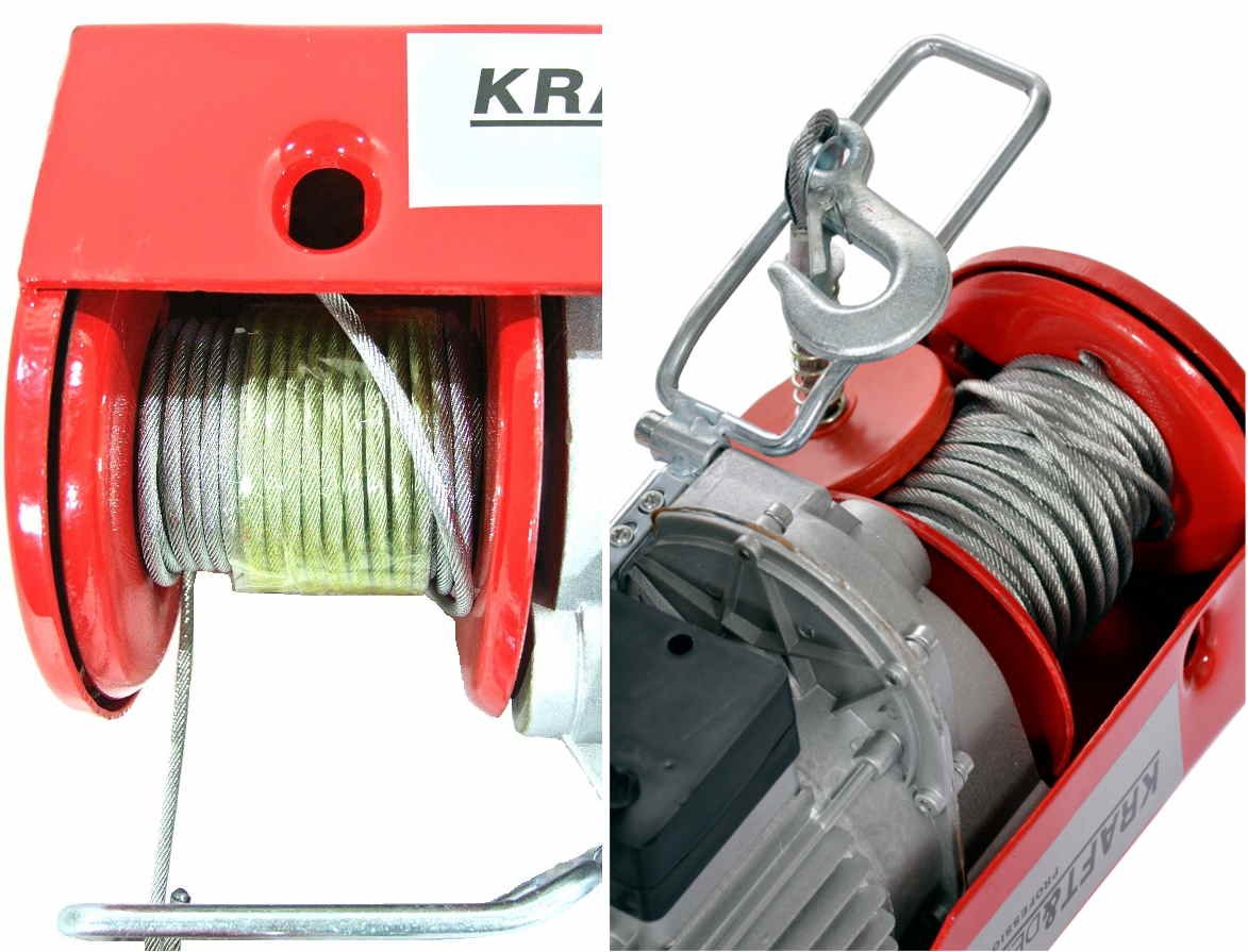 Elektrinė lyninė gervė KD1526, 400/800 kg nuotrauka 6