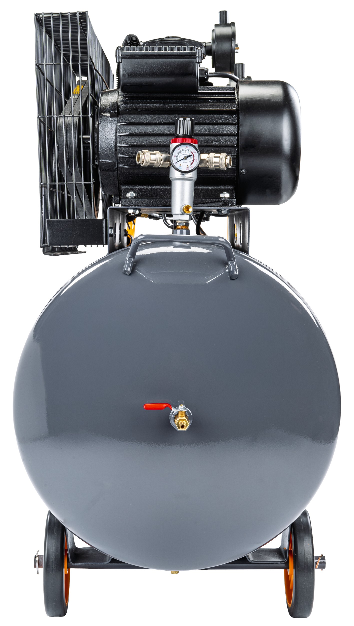 Alyvinis oro kompresorius Powermat PM-KO-200T-230V nuotrauka 4