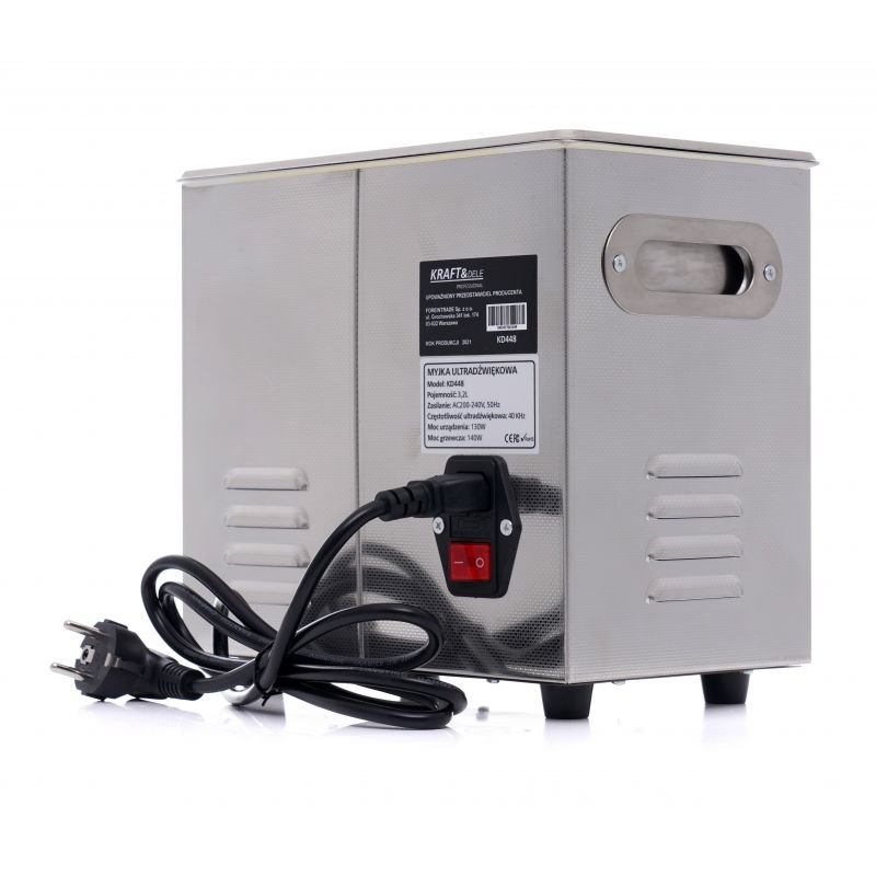 Ultragarsinė valymo vonelė KD449, 6.5 l, 230 W nuotrauka 4