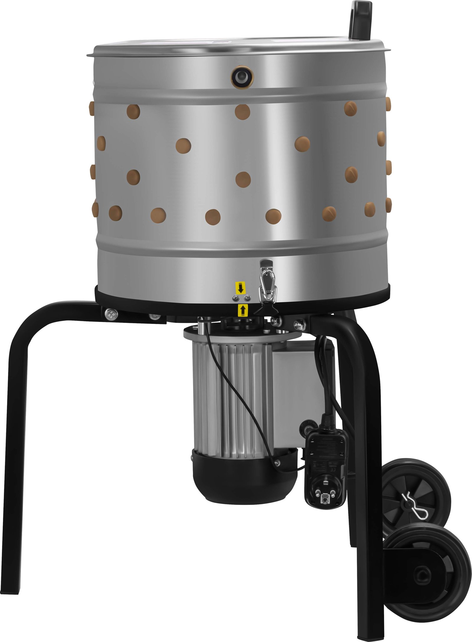 Paukščių plunksnų pešimo mašina KD4350, 550 W, 400 mm nuotrauka 5