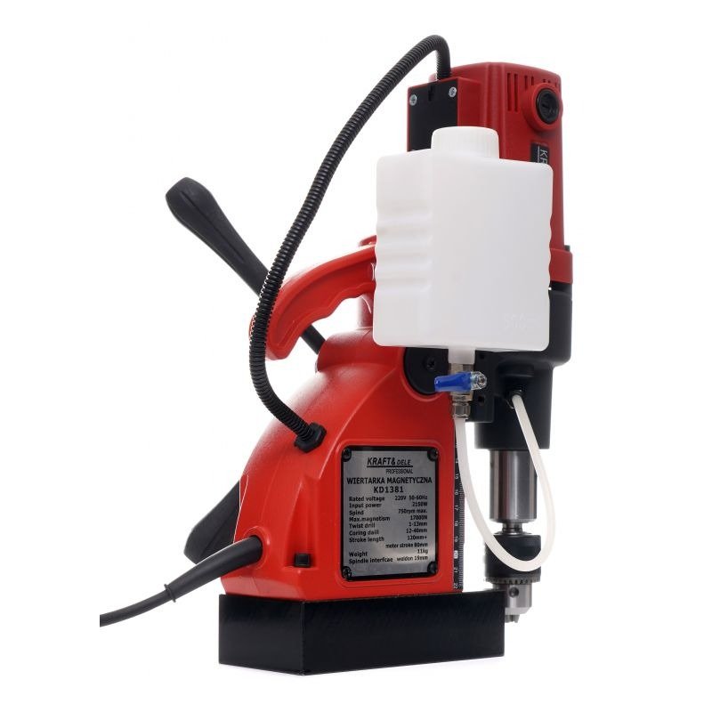 Kraft&Dele KD1381 magnetinės gręžimo staklės, 2150 W, 1700 N, 13 mm nuotrauka 6